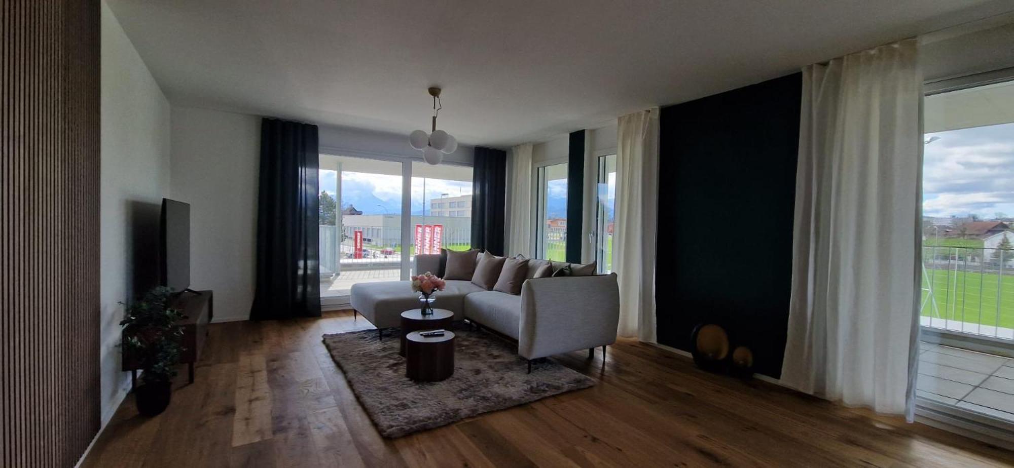 Visionary Hospitality Rothenburg, Lucerne - Premium Apartments With Free Parking, Washer, Kitchen, Terrace, 15' City מראה חיצוני תמונה