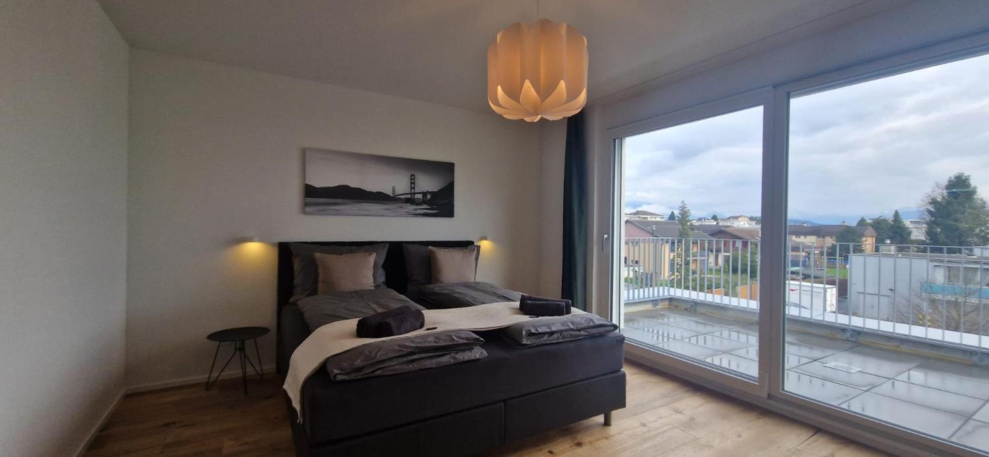 Visionary Hospitality Rothenburg, Lucerne - Premium Apartments With Free Parking, Washer, Kitchen, Terrace, 15' City מראה חיצוני תמונה