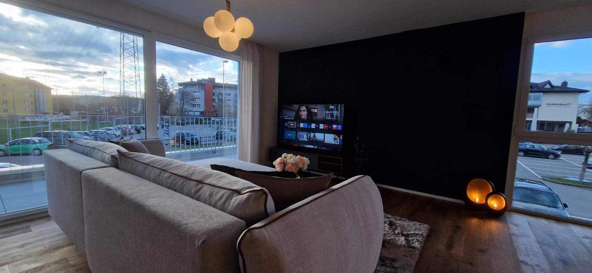 Visionary Hospitality Rothenburg, Lucerne - Premium Apartments With Free Parking, Washer, Kitchen, Terrace, 15' City מראה חיצוני תמונה