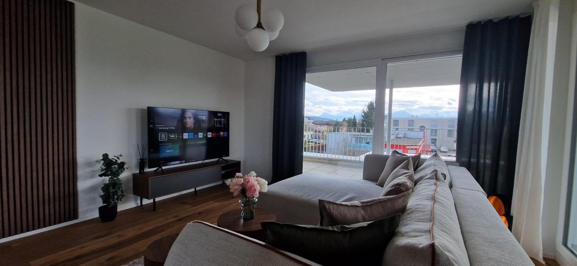 Visionary Hospitality Rothenburg, Lucerne - Premium Apartments With Free Parking, Washer, Kitchen, Terrace, 15' City מראה חיצוני תמונה