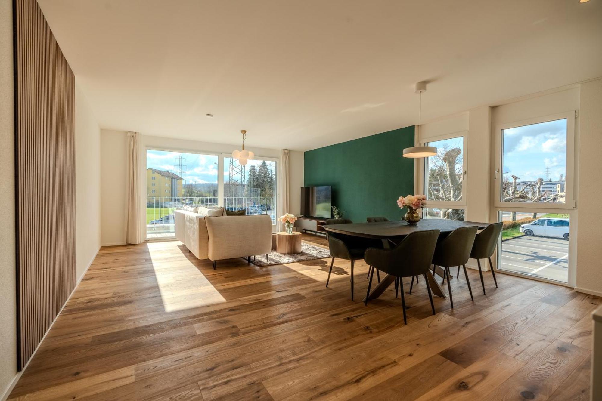 Visionary Hospitality Rothenburg, Lucerne - Premium Apartments With Free Parking, Washer, Kitchen, Terrace, 15' City מראה חיצוני תמונה